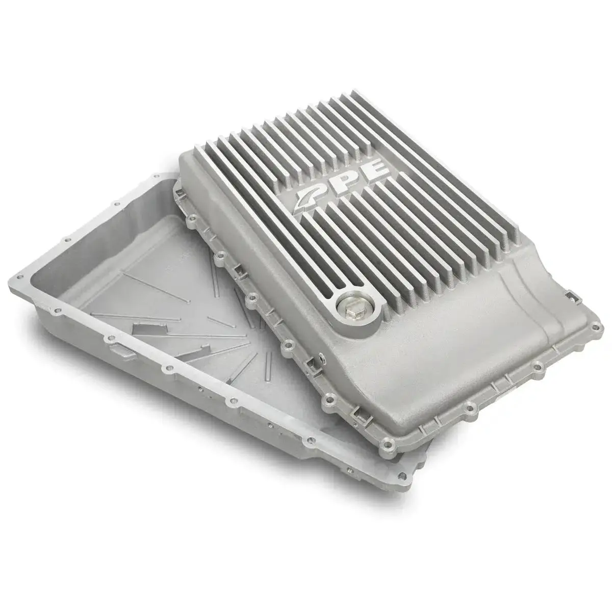 2017-2023 3.0L Powerstroke 10R80 Heavy-Duty Cast Aluminum Transmission Pan (328053220) 1