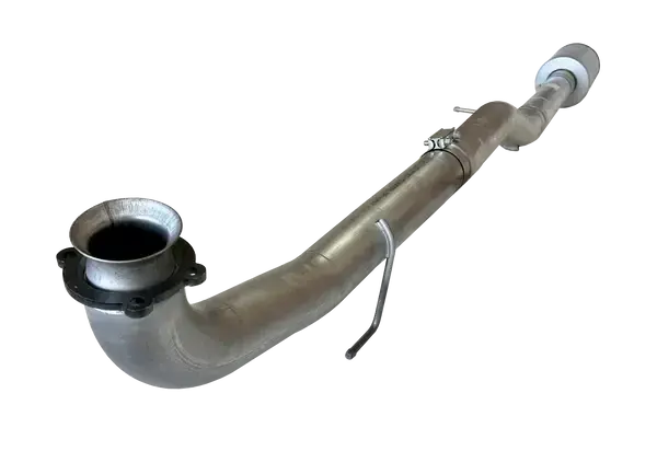 2017-2025 Duramax 4" Cat & Dpf Race Pipe W/ Muffler (431031) 1
