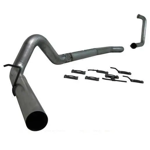2017-2023 Duramax 4" Plm Series Downpipe-Back Race Exhaust System - No Muffler (C6056plm) 1