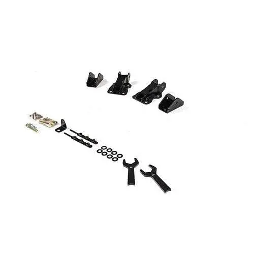 2017-2023 Powerstroke 0-6" Lift Recoil Traction Bar 3.5" / 4" Axle Mounting Kit (Bds123416) 1