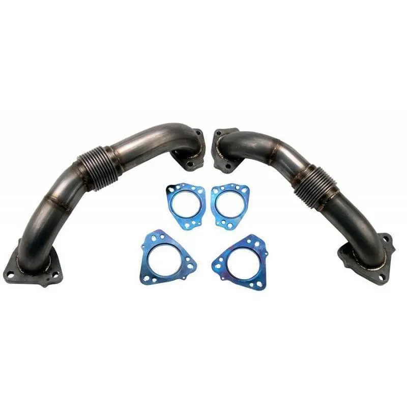 2017-2024 Duramax 2" Stainless Up Pipe Kit (Wcf100624) 1