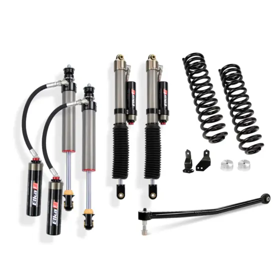 2017-2024 Powerstroke 2" Elite Leveling Kit Front W/ 2.5 Elka Remote Reservoir Shocks (220-P1133) 1