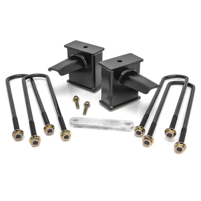 2017-2024 Powerstroke 6" Tall Flat Block W/ 2-Piece Driveshaft (66-2761) 1