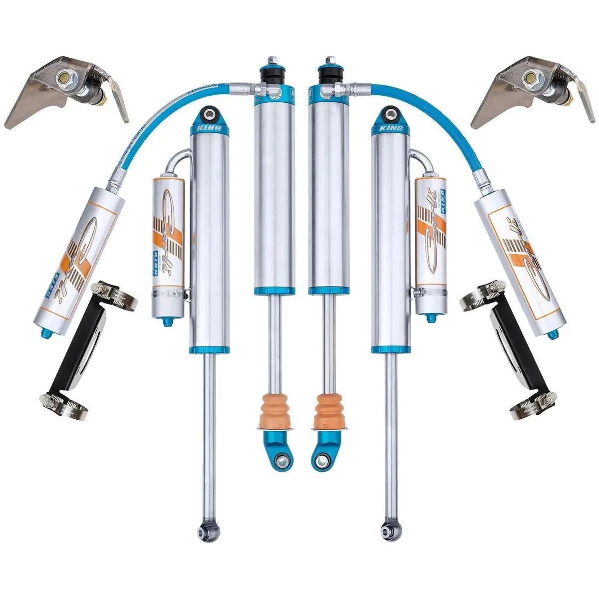 2017-2024 Powerstroke Dominator Shock Package W/ 4.5-5.5” Lift (Cs-Fd30spkg-45-1723) 1