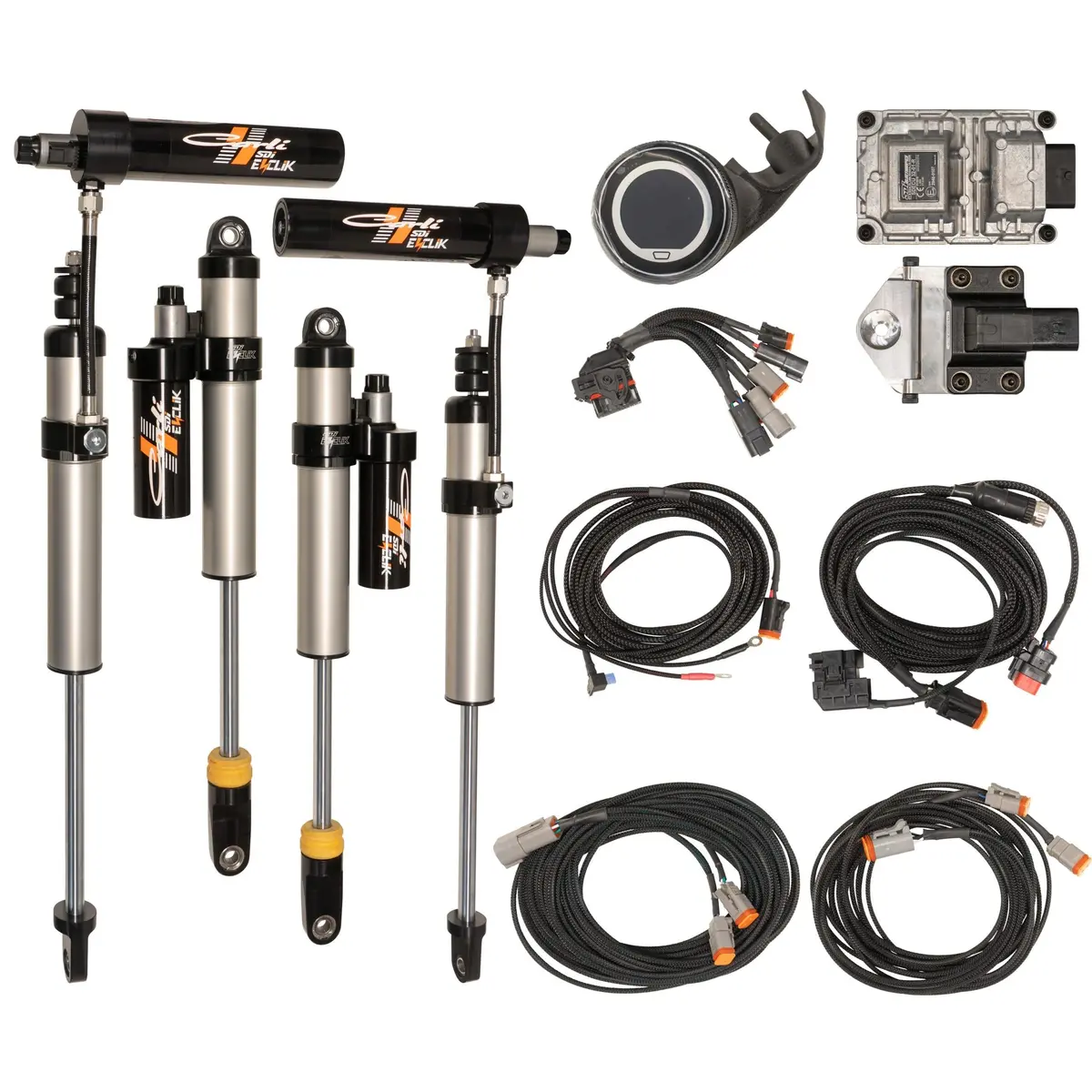 2017-2024 Powerstroke E-Venture Shock Package W/ 1.5-3.5” Lift (Cs-Fev25spkg-Lvl-17) 1