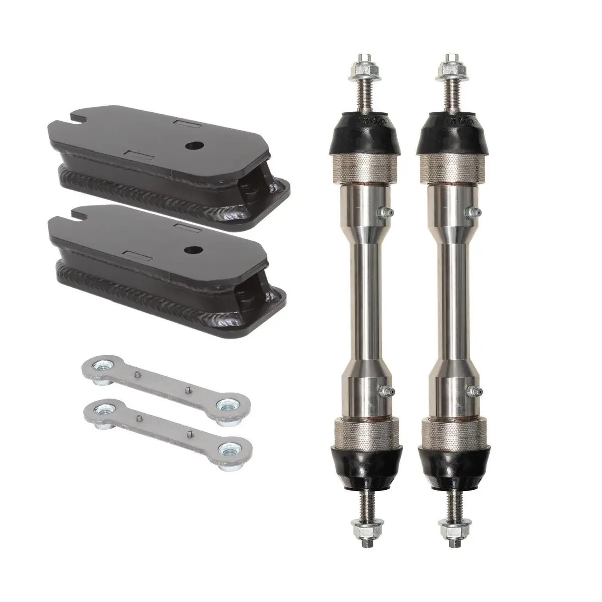 2017-2024 Powerstroke Extended End Links W/ Drop Bracket Kit 4.5-5.5” Lift (Cs-Felkit-45-17) 1