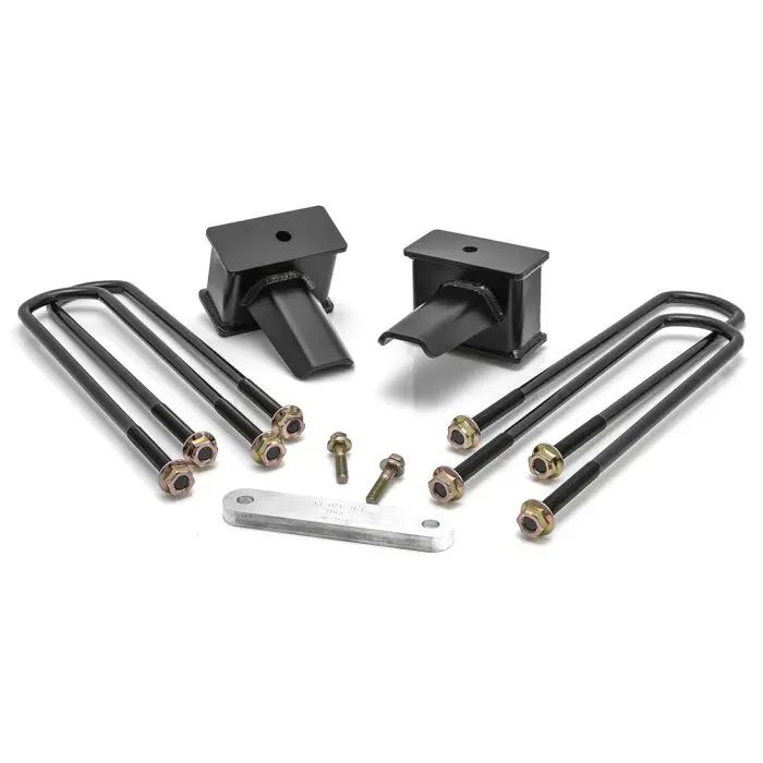 2017-2025 Powerstroke 4" Tall Flat Block W/ 2-Piece Driveshaft (66-2741) 1