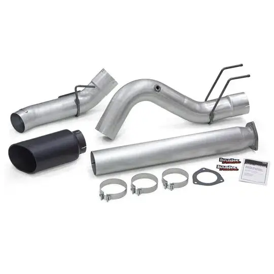 2017-2025 Powerstroke 5" Filter Back Exhaust - No Muffler (49795) 2