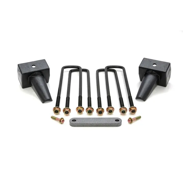 2017-2025 Powerstroke Drw 4" Rear Block Kit W/ 2-Piece Driveshaft (26-2742) 1