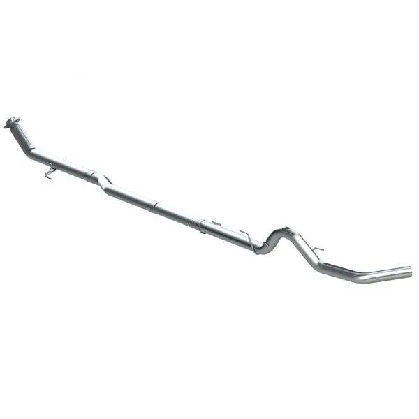 2018-2020 Powerstroke 3.5" Plm Series Turbo-Back Race Exhaust System - No Muffler (C6294plm) 1