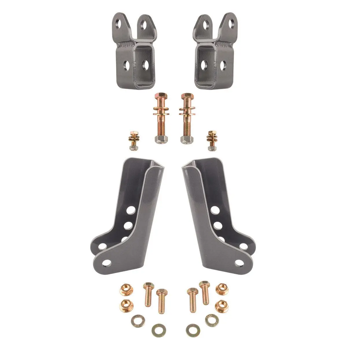 2018+ Jeep Front/ Rear Lower Shock Relocation Kit (8819) 1
