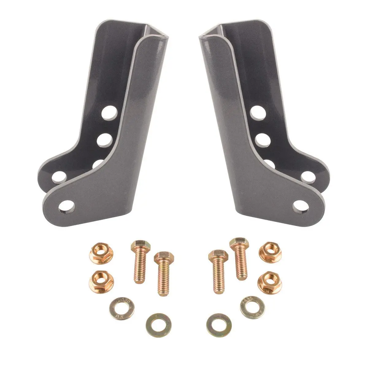 2018+ Jeep Rear Lower Shock Relocation Brackets (8874-01) 1
