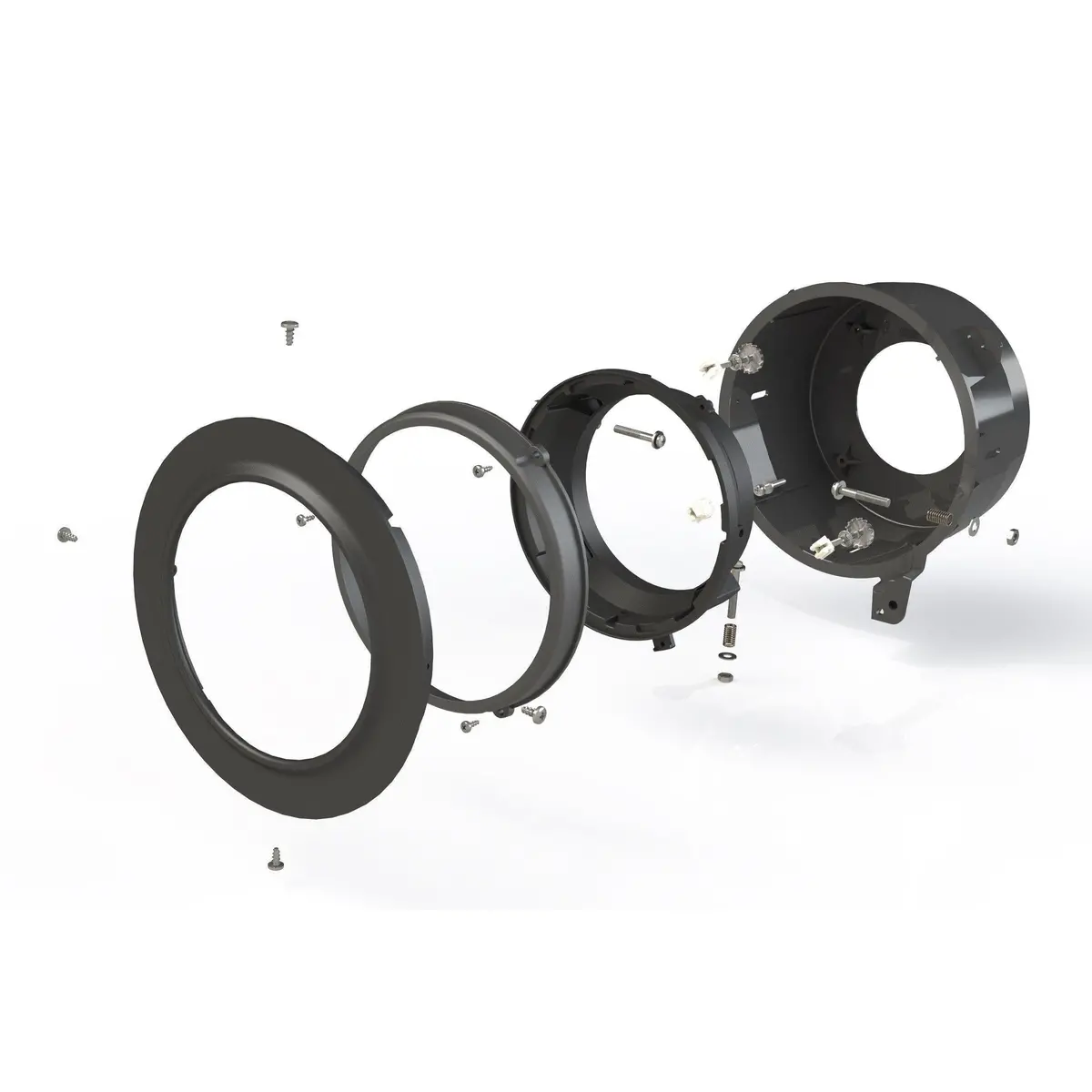 2018+ Jeep Wrangler Jl 7" Led Headlight Adapters (Lf630) 2