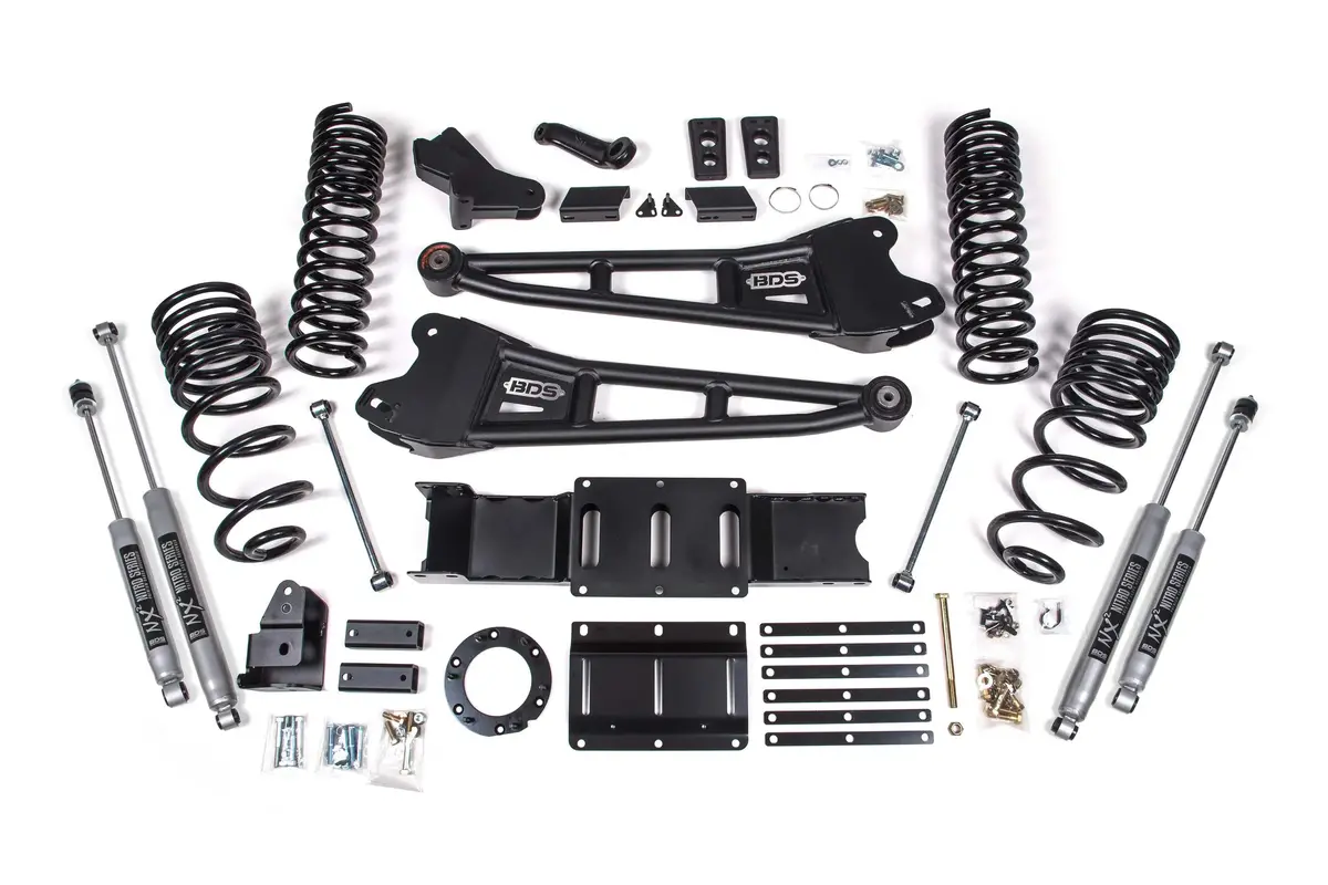 2019-2024 Cummins 2500 4" Radius Arm Lift Kit (Bds1660h) 2