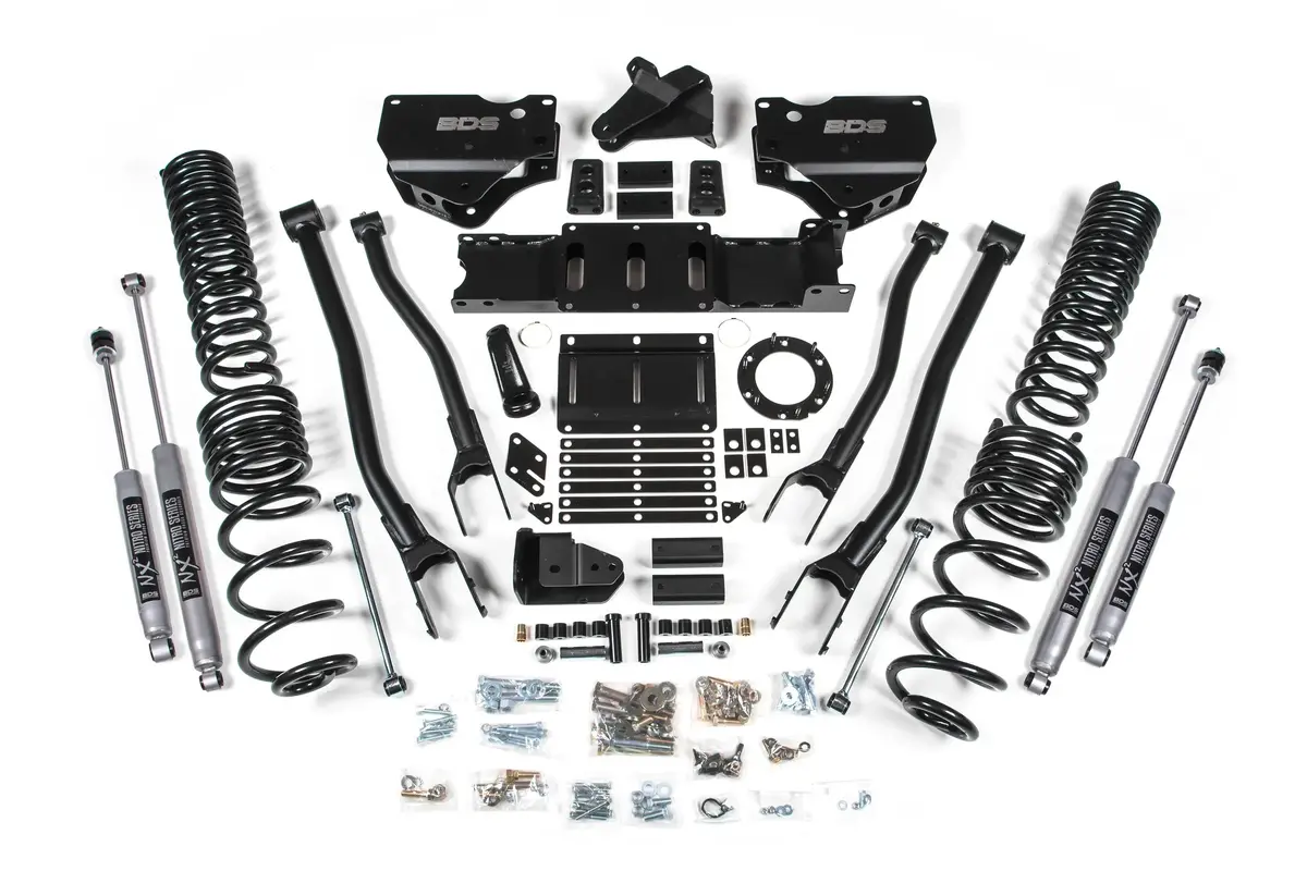 2019-2024 Cummins 2500 4Wd 6" 4-Link Lift Kit (Bds1688h) 3
