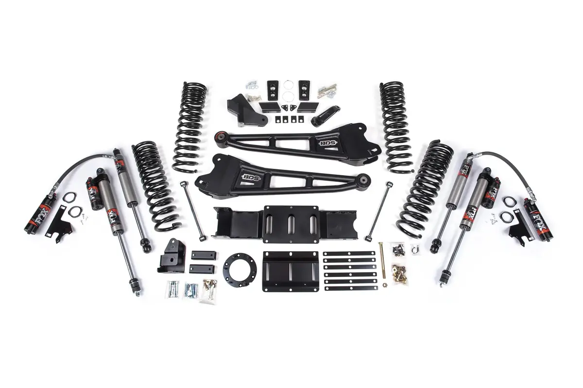 2019-2024 Cummins 2500 6" Radius Arm Lift Kit - Nx2 Shocks (Bds1680h) 2