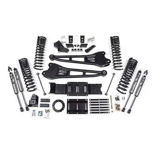 2019-2024 Cummins 2500 6" Radius Arm Lift Kit - Nx2 Shocks (Bds1680h) 1