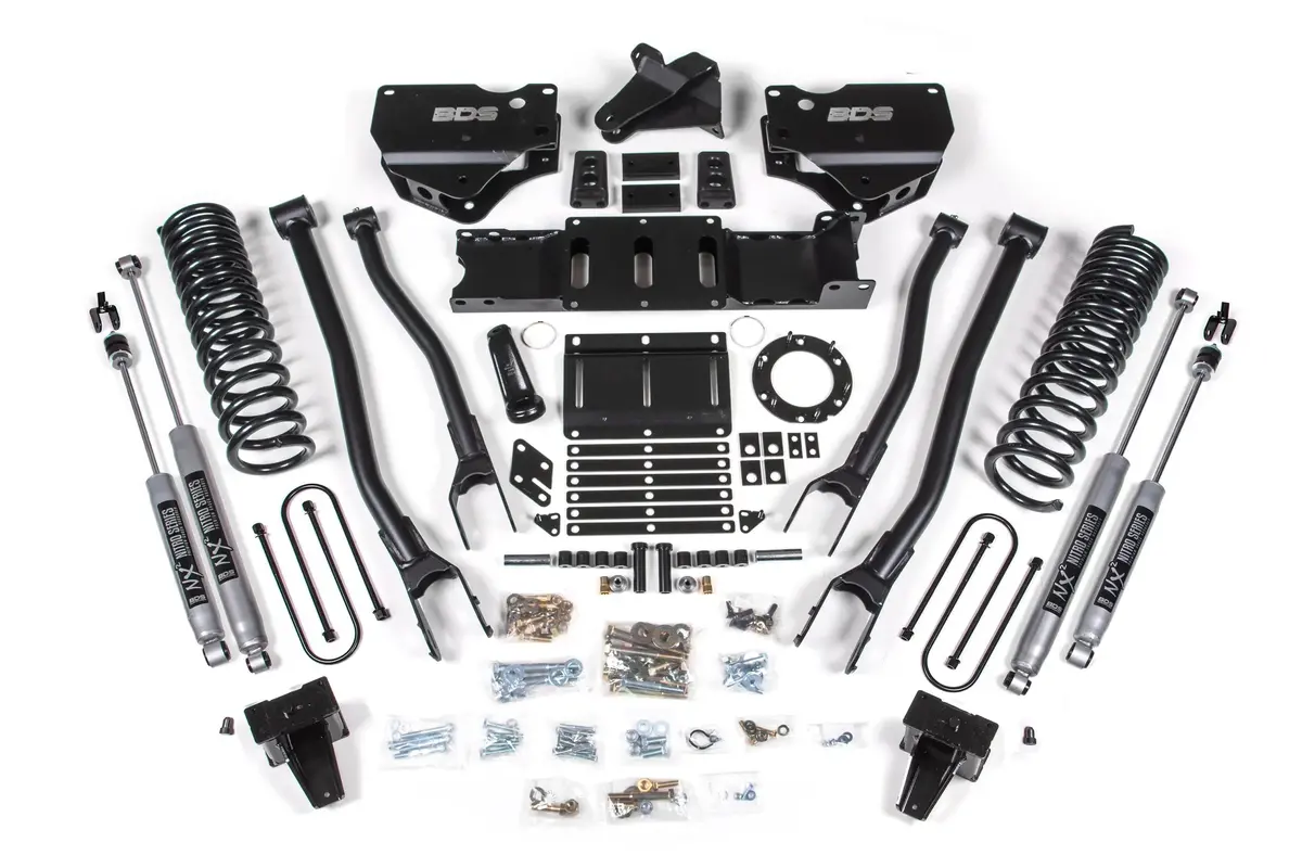 2019-2024 Cummins 3500 4Wd 6" 4-Link Lift Kit (Bds1690h) 2