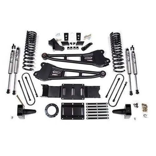 2019-2024 Cummins 3500 6" Radius Arm Lift Kit (Bds1682h) 1