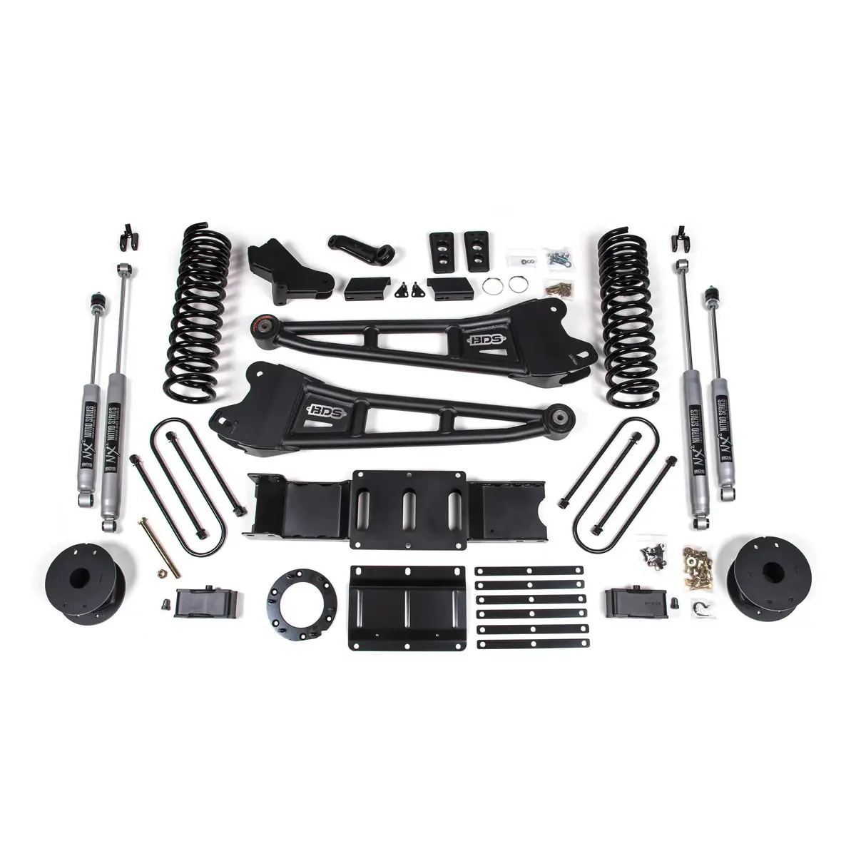 2019-2024 Cummins 4" Radius Arm Lift Kit (Bds1718h) 1