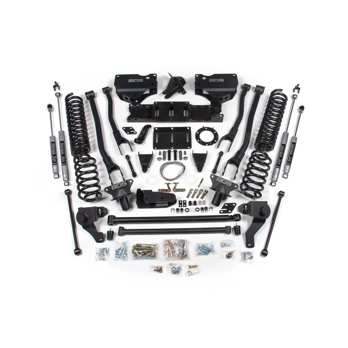 2019-2024 Cummins 8" 4-Link Lift Kit (Bds1727h) 1