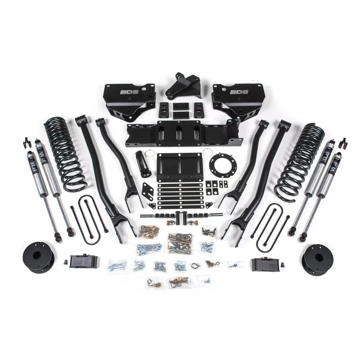 2019-2024 Cummins Bds 4 Inch Lift Kit W/ 4-Link (Bds1720fs) 1