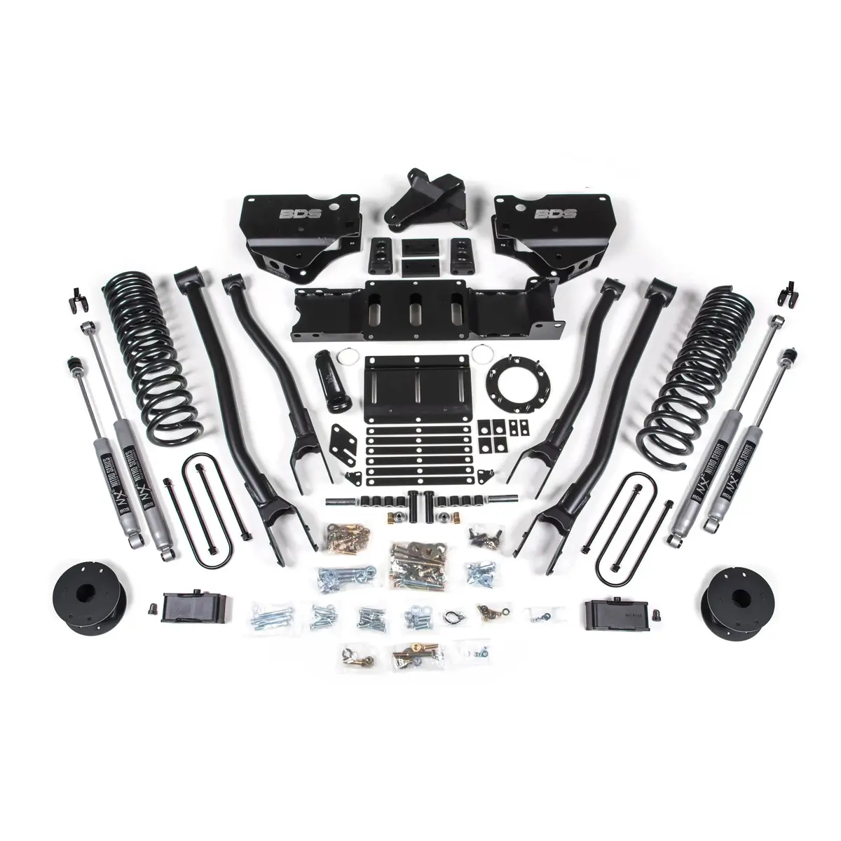 2019-2024 Cummins Bds 4 Inch Lift Kit W/ 4-Link (Bds1720fs) 3