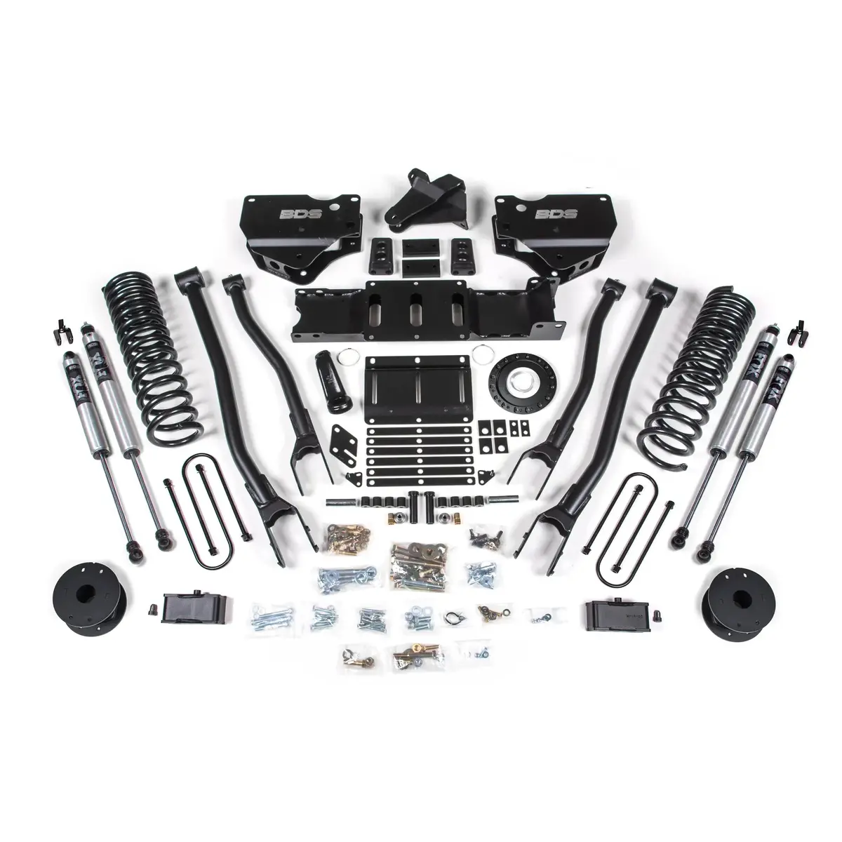 2019-2024 Cummins Bds 4 Inch Lift Kit W/ 4-Link (Bds1720fs) 2