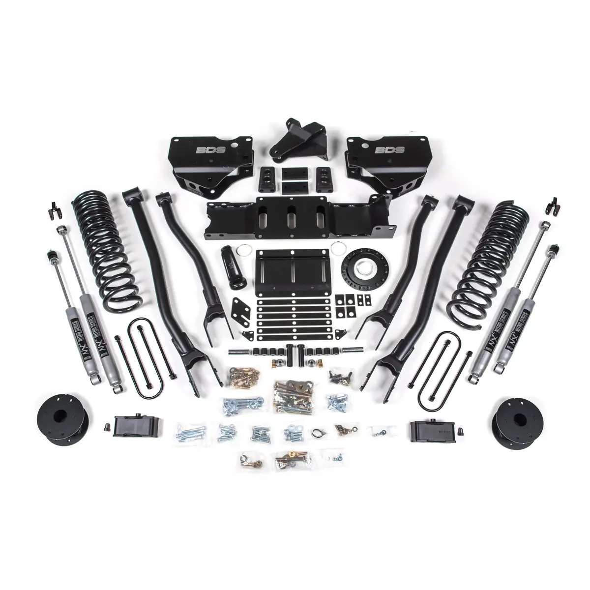2019-2024 Cummins Bds 4 Inch Lift Kit W/ 4-Link (Bds1720fs) 4
