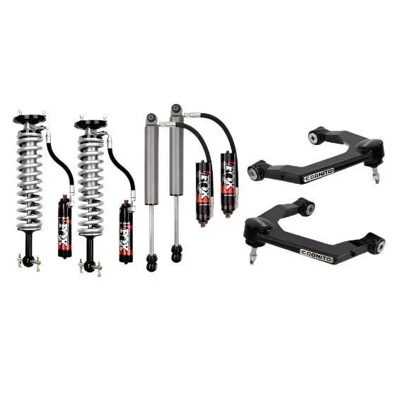 2019-2024 Gm 1500 3" Elite Ball Joint Leveling Kit W/ Fox 2.5 Elite Performance Series Front And Rear Shocks (210-P1006) 1