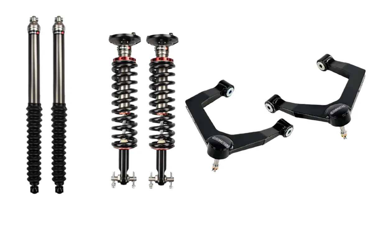 2019-2025 Gm 1500 1" Performance Leveling Kit W/ Elka 2.0 Shocks Front & Rear (210-P1140) 1