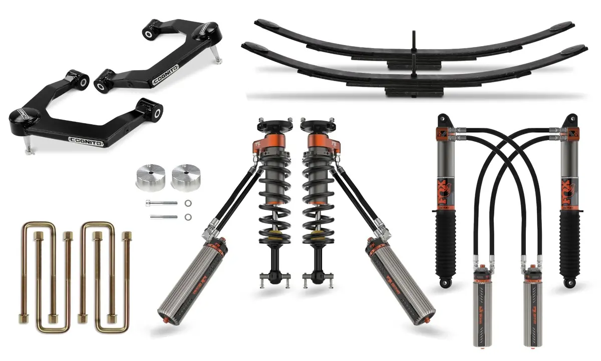 2019-2025 Gm 1500 3" Ultimate Leveling Kit W/ Fox Factory Race Series 3.0 Ibp Shocks Front (510-P1213) 1