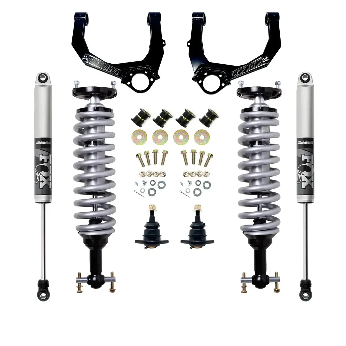 2019+ Gm 1500 Kryptonite Stage 3 Leveling Kit W/Fox 2.5 Shocks (Kr19stage3foxps) 1