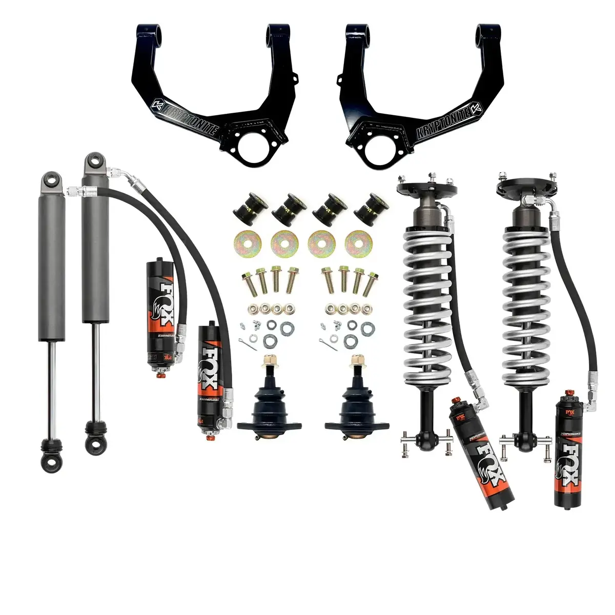 2019+ Gm 1500 Kryptonite Stage 3 Leveling Kit W/Fox Performance Elite Shocks (Kr19stage3foxpe) 1