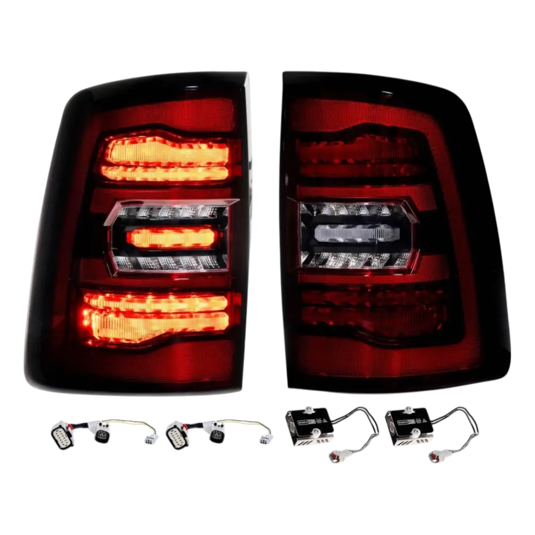 2019+ Cummins Xb Led Red Tail Lights (Lf752) 1