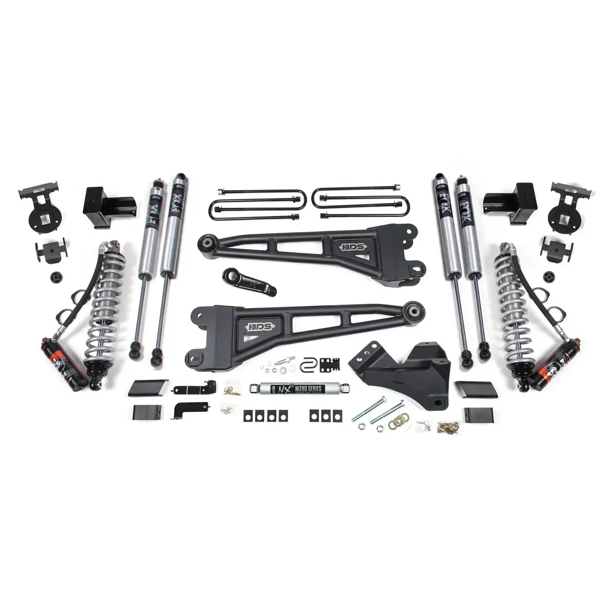 2020-2022 Powerstroke 4" Radius Arm Coilover Conversion Lift Kit (Bds1563fpe) 1