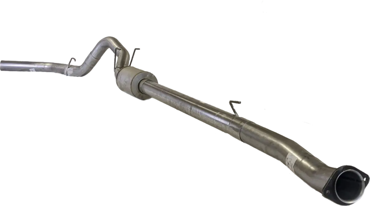 2020-2022 Powerstroke 4" Ss Downpipe Back Exhaust W/ Muffler (422030) 1