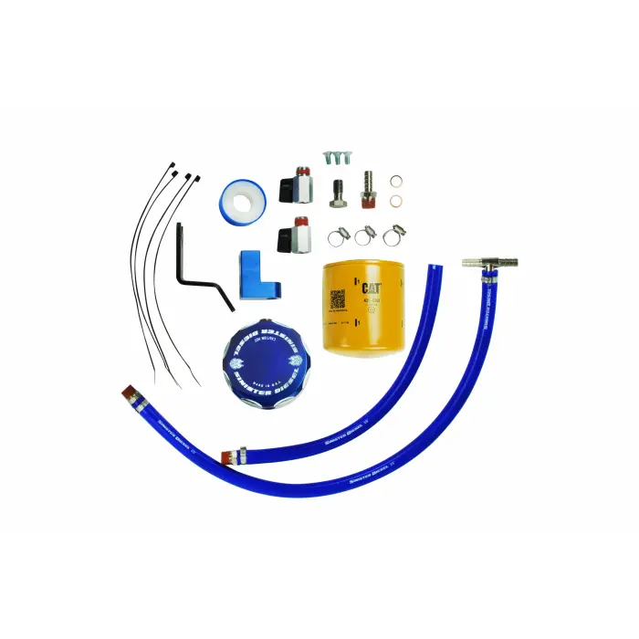 2020-2022 Powerstroke Engine Mounted Coolant Filtration System (Sd-Cf-6.7P-20) 1