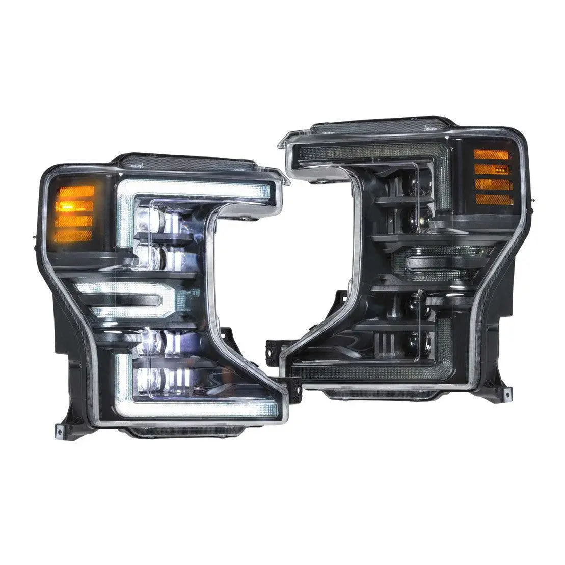 2020-2022 Powerstroke Xb Hybrid Led Headlights (Lf508) 1