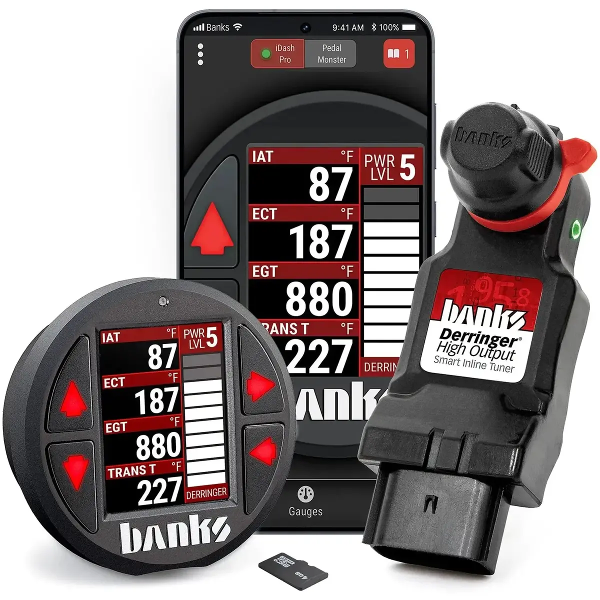 2020-2023 Duramax Banks Derringer High Output Tuner W/ Idash Data Pro (67127) 1