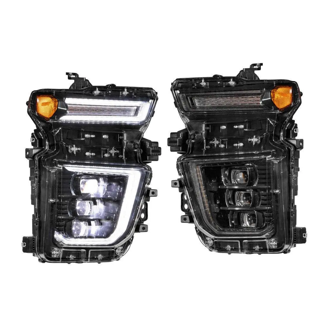 2020-2024 Duramax Xb Led Headlights (Lf547) 1