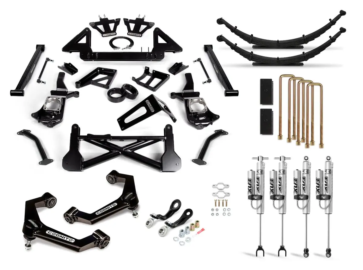 2020-2025 Duramax 10" Lift Kit W/ Fox 2.0 Performance Series Remote Reservoir Shocks (210-P1034) 1