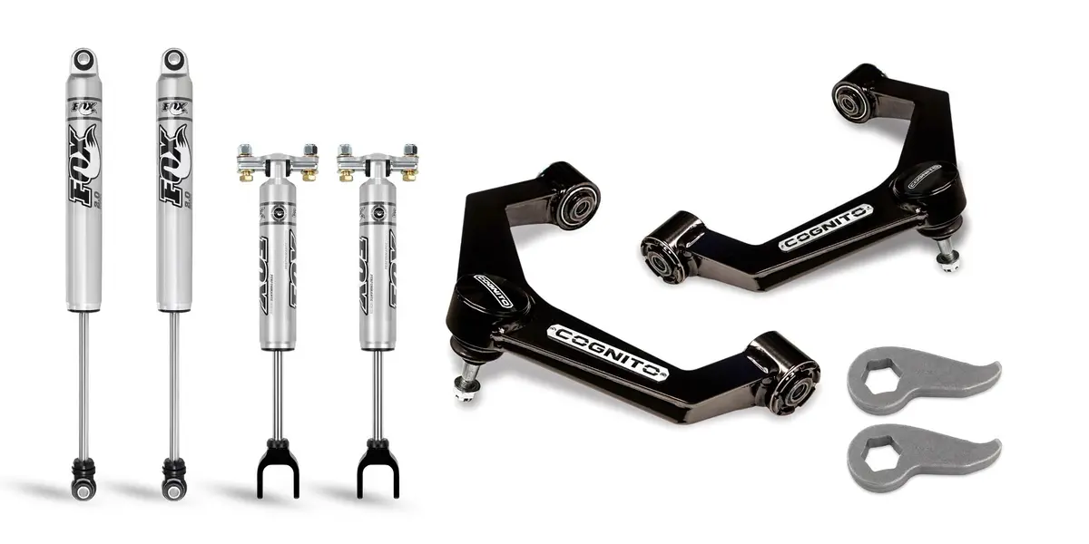 2020-2025 Duramax 3" Performance Ball Joint Leveling Kit W/ Fox 2.0 Ifp Shocks Front (110-P0779) 1