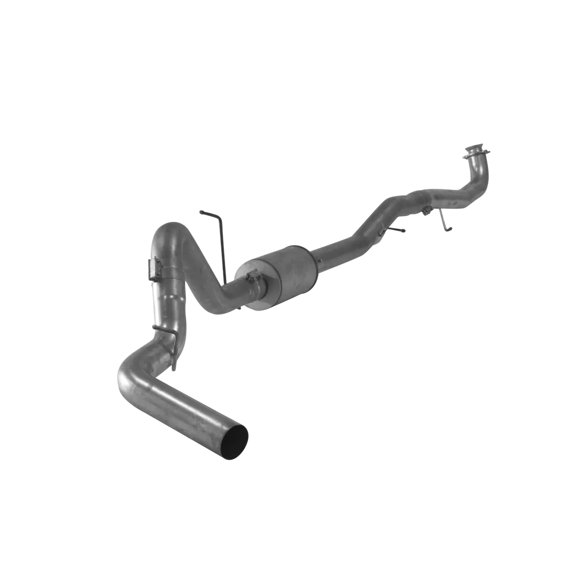 2020-2025 Duramax 4" Downpipe Back Exhaust W/ Muffler (431027 / 432027) 1