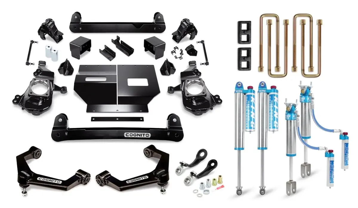 2020-2025 Duramax 4" Elite Lift Kit W/ King 2.5 Reservoir Shocks (510-P1179) 1
