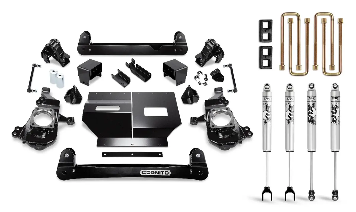 2020-2025 Duramax 4" Lift Kit W/ Fox 2.0 Shocks(110-P0890) 1