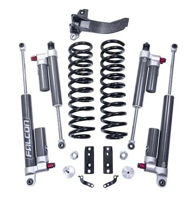 2020-2025 Super Duty 2.5" Coil Spring Front Lift Kit W/Falcon 3.3 Shocks (46-20255) 1