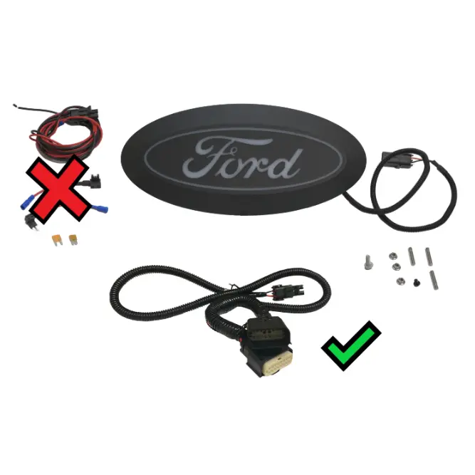 2021-2022 Powerstroke Quick Connect Harness For Led Emblems (529101) 1