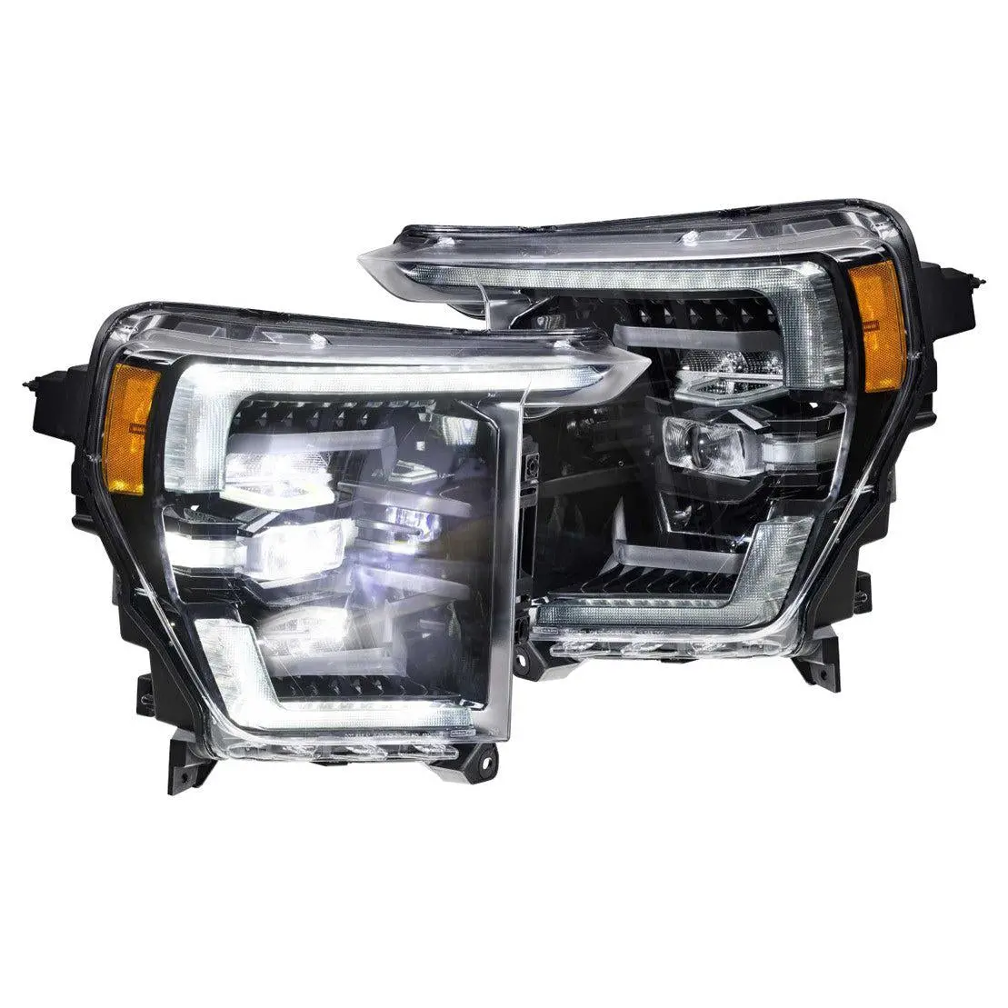 2021-2023 Ford F-150 Xb Led Headlights (Lf498) 1