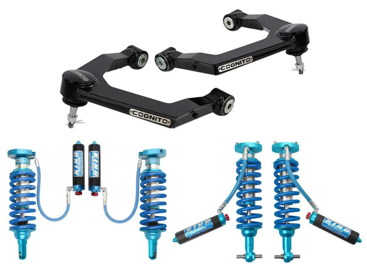 2021-2025 Yukon/Tahoe/Suburban 3" Elite Leveling Kit W/ King 2.5 Shocks Front & Rear (510-P1237) 1